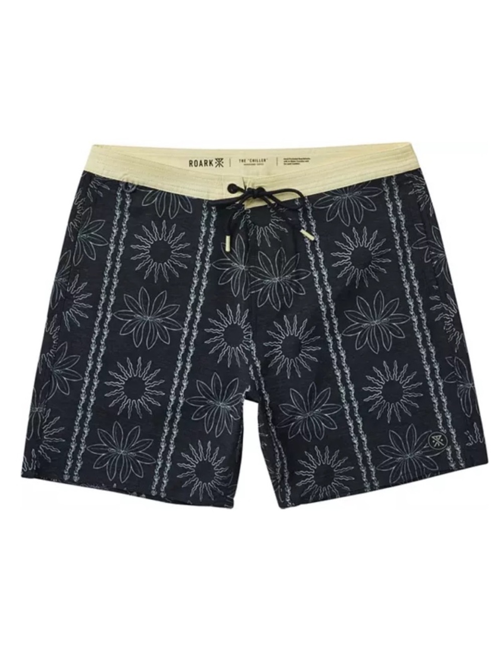 Roark Men’s “Chiller” Boardshort Board Shorts Trunks Tiare in Dark Navy